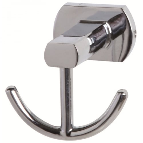 Appendino cromo con piastrine in acciaio antirugine linea deluxe Feridras 091036-b