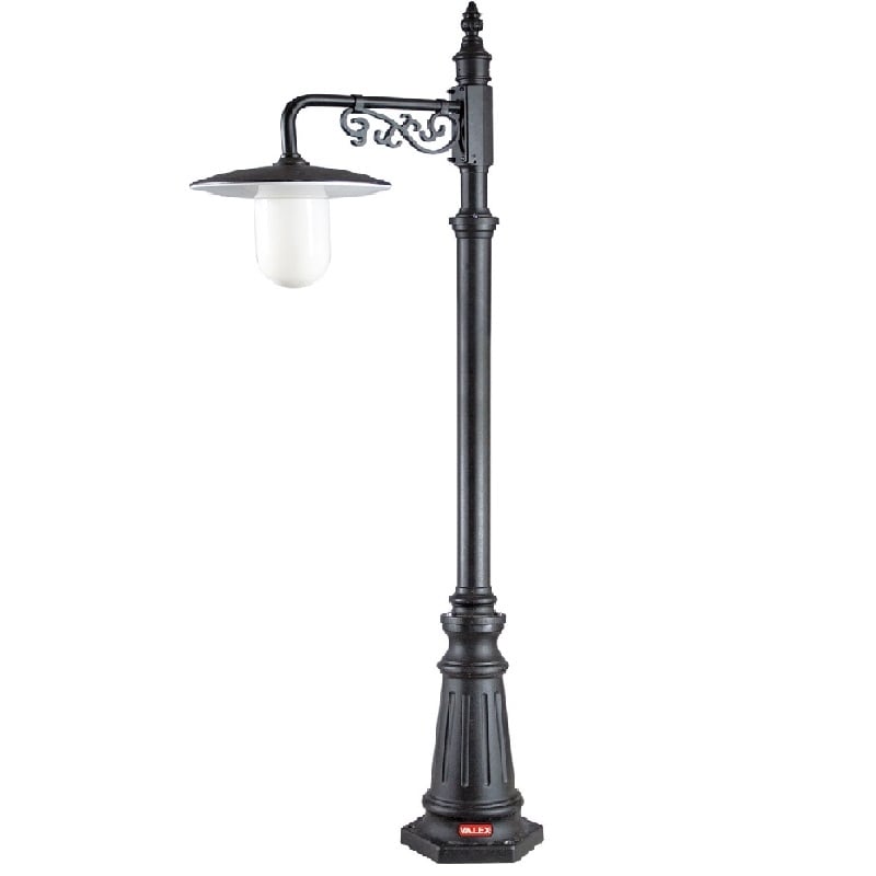 Lampioncino country su colonna Valex