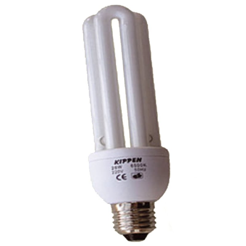 Lampada a risparmio energetico 3 tubi 26 watt lc e27 Kippen