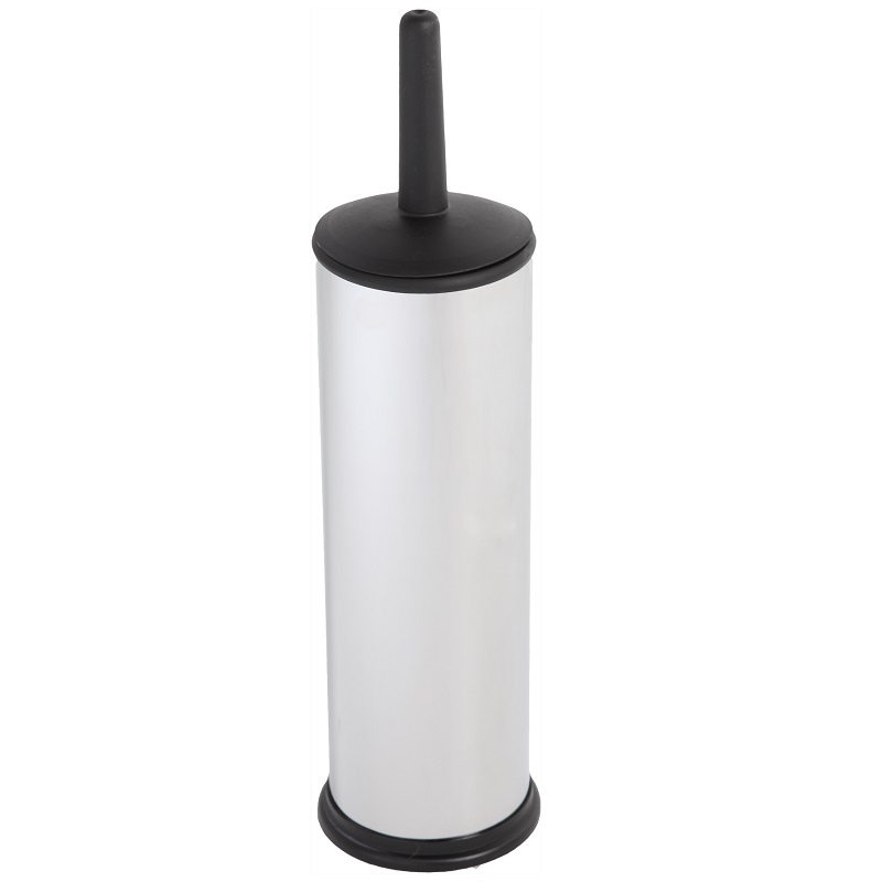 Portascopino in abs cromo alto 38 cm Feridras 151008-b
