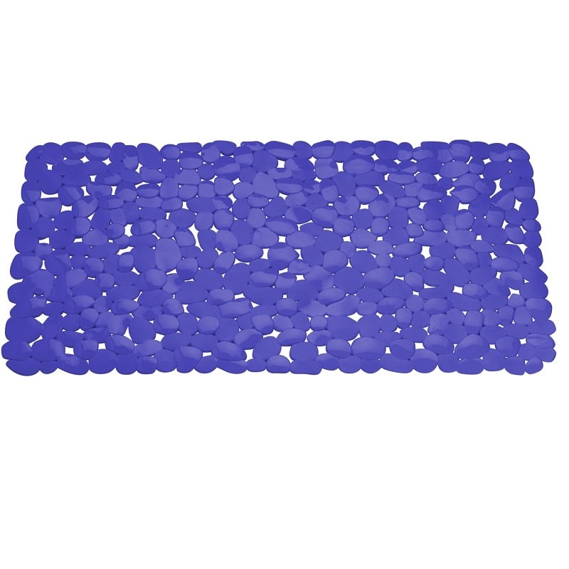 Tappeto antiscivolo rettangolare in pvc 68x36 cm blu 280050-b,Feridras 280041-b