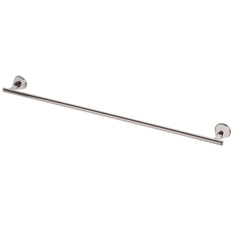 Portasciugamani cromo con piastrine in acciaio antiruggine 60 cm linea classic Feridras 285014-b