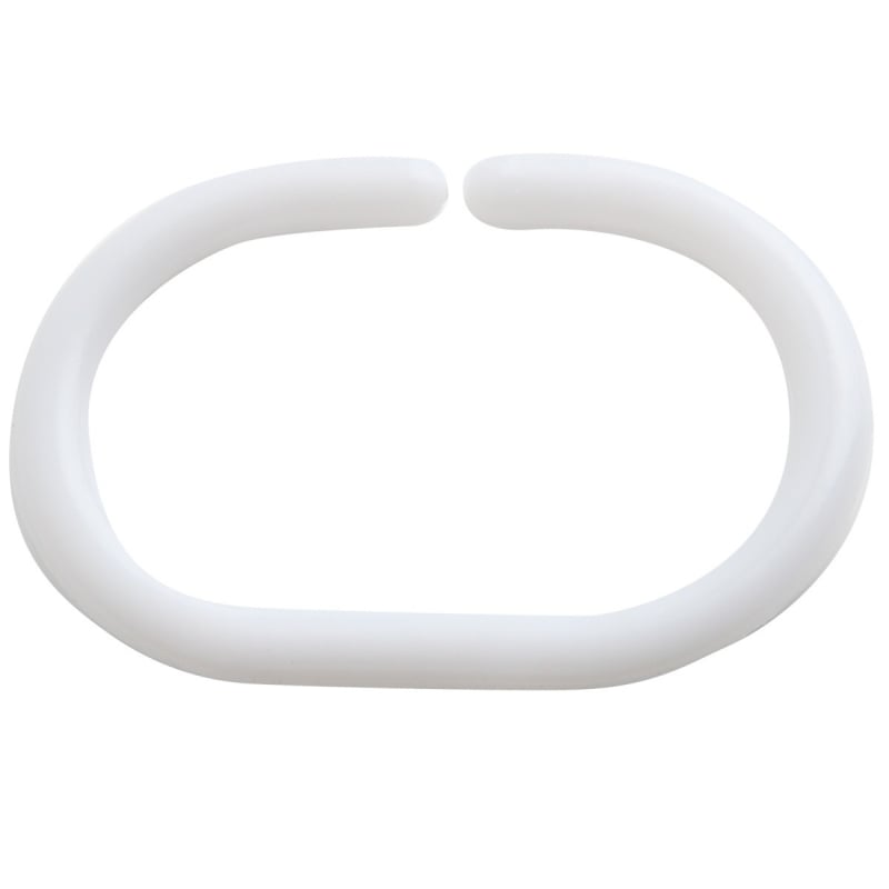 Set 12 ganci doccia bianco Feridras 293033