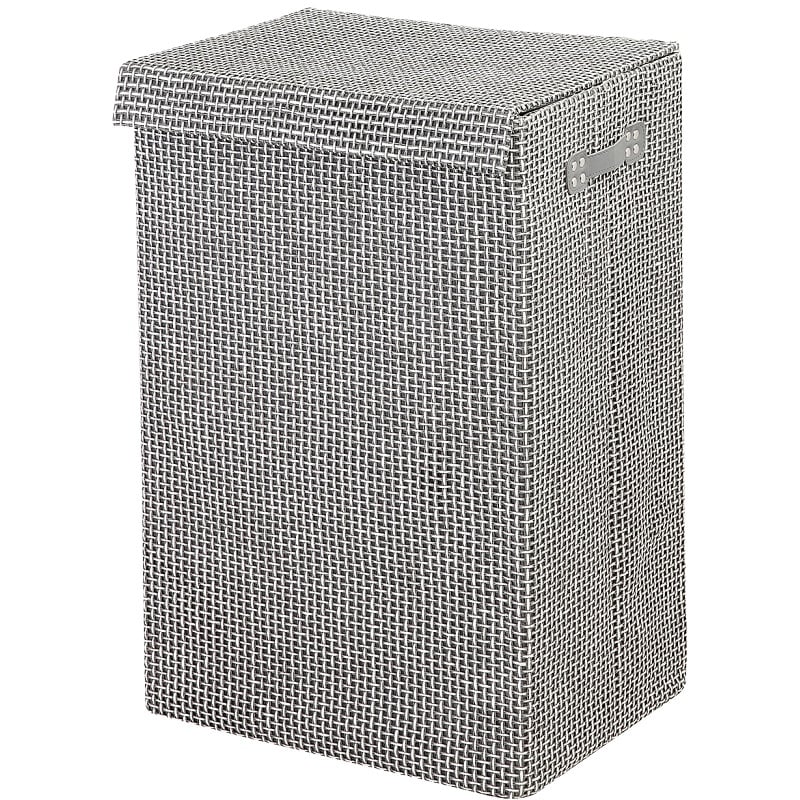 Portabiancheria da 72 lt bianco e grigio Feridras 557001