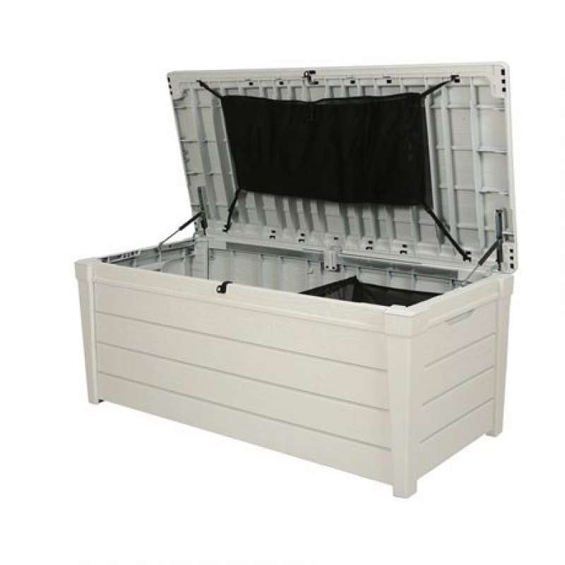 Baule in resina Rockwood effetto legno Keter
