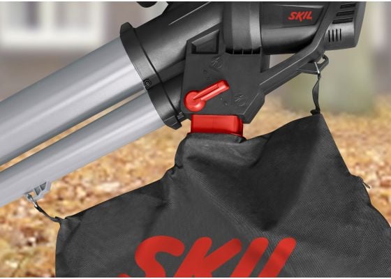Skil 0796 AA Soffiatore aspiratore di foglie da 3000 watt con trituratore