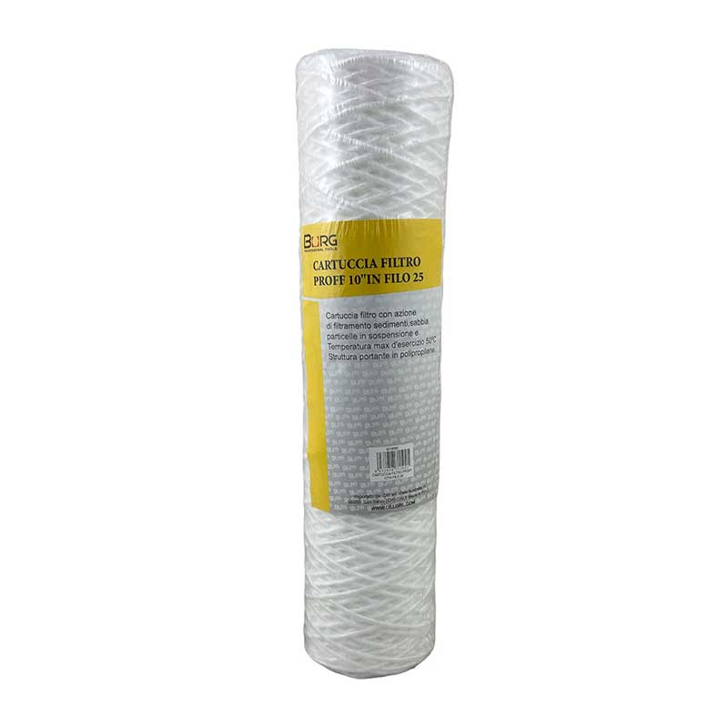 Cartuccia Filtro Proff 10 In Filo 25 Cilli 9218365
