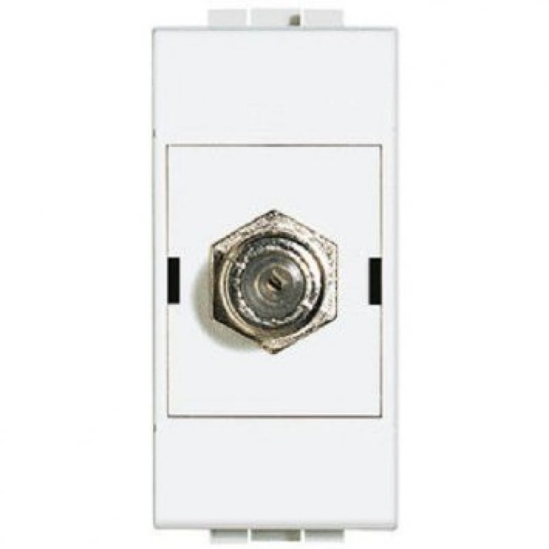 Connettore coassiale TV tipo F Bticino