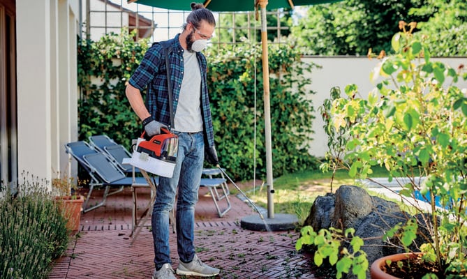 Pompa a spalla Spruzzatore a batteria Einhell GE-WS 18/35 Li solo 