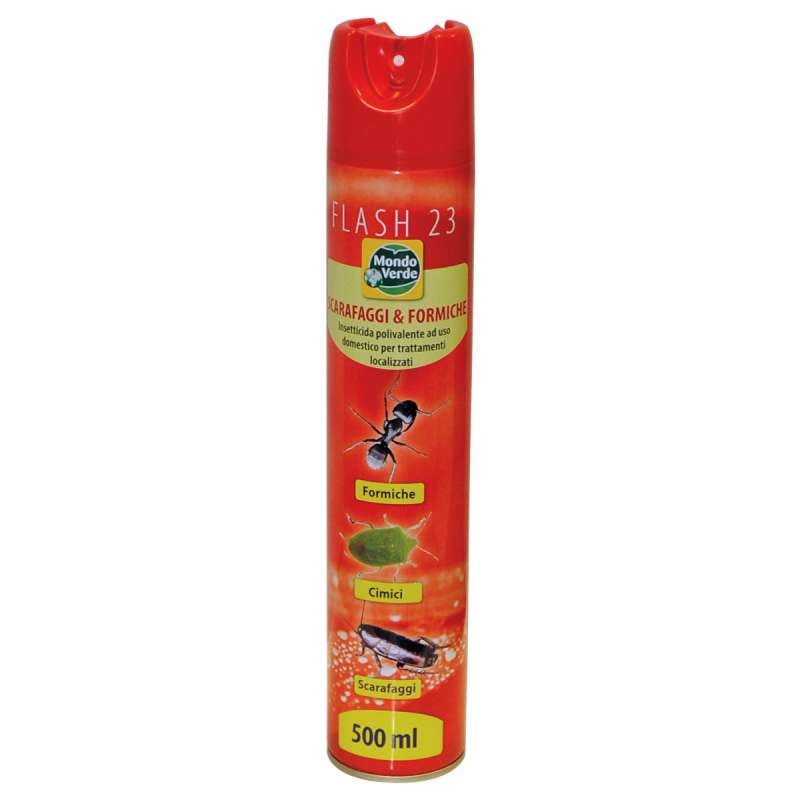 Insetticida Spray Formiche cimici e scarafaggi 500 Ml Mondo Verde