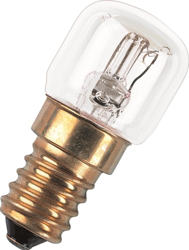 Lampadina per forni 300°C ad incandescenza E14 15W 2 pezzi Imperia
