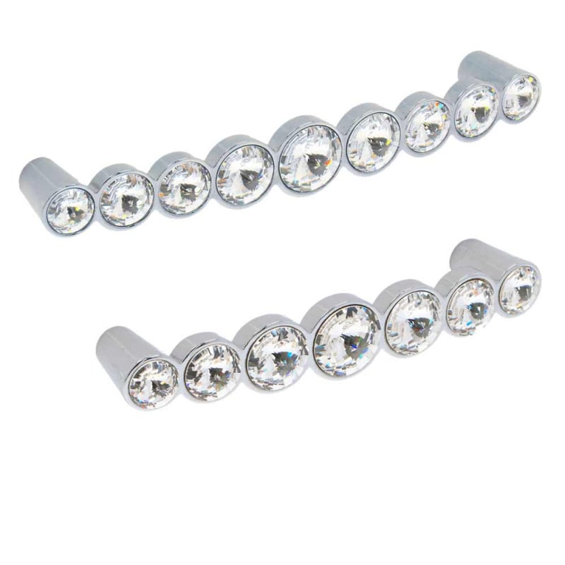 Maniglia per mobili in stile moderno con Swarovski Linea Luxury Serie 33 Giusti
