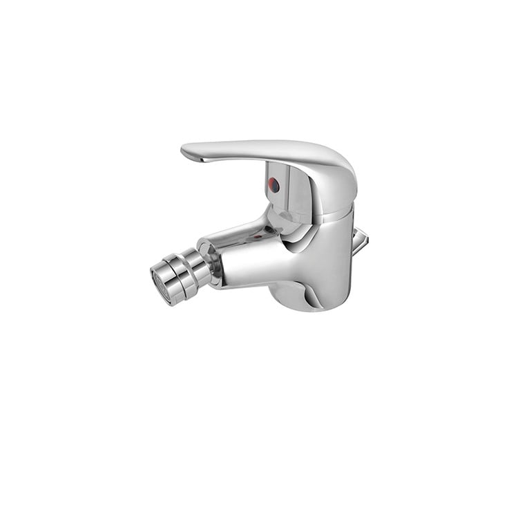 Miscelatore per bidet in ottone cromato con piletta Kant Feridras