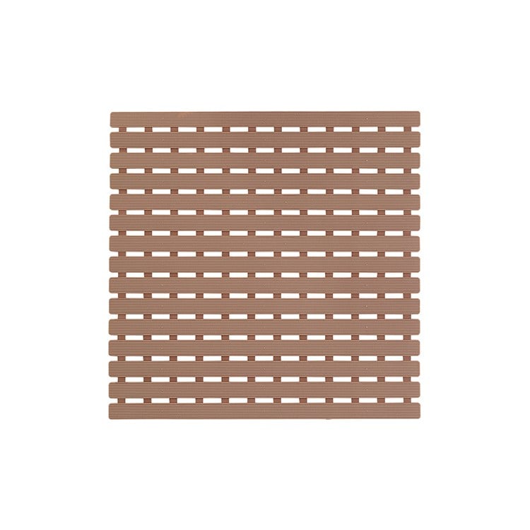 Pedana per doccia 54x54cm in plastica e gomma antiscivolo Feridras