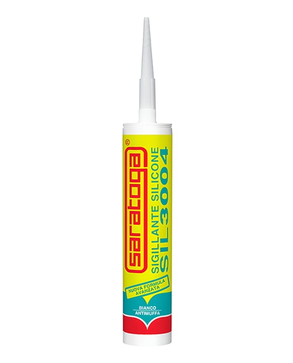 Silicone Saratoga antimuffa bianco sil 3004