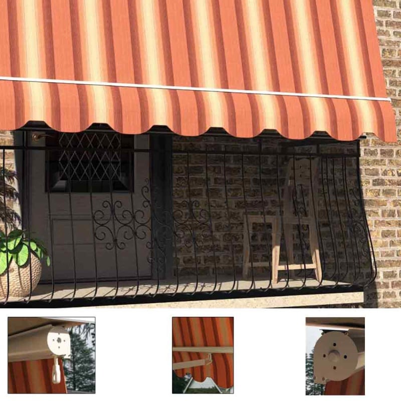 Tenda da sole a caduta con cassonetto Milano varie misure e colori Tempotest