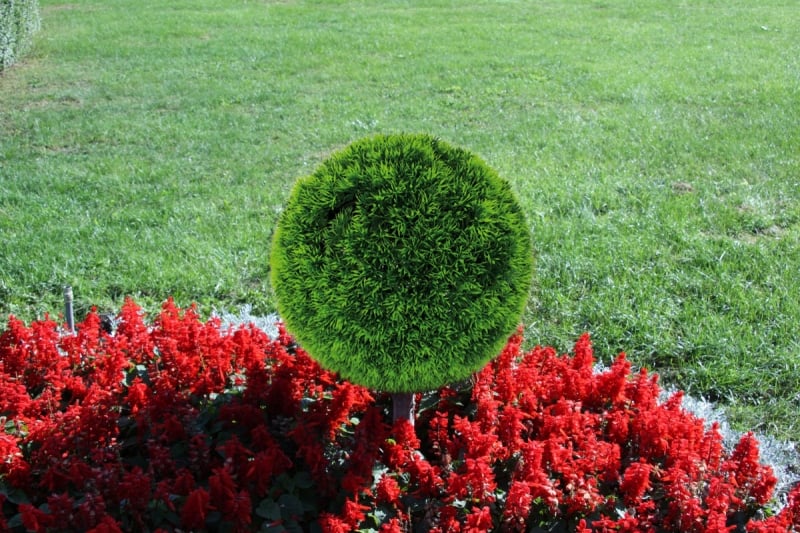Siepe sferica artificiale diam 40 cm