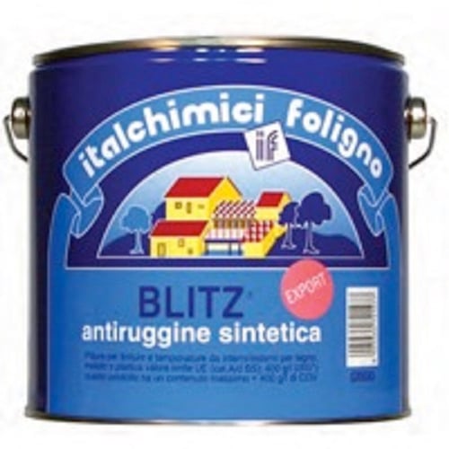 Vernice antiruggine sintetica per metalli grigio 2.5 lt
