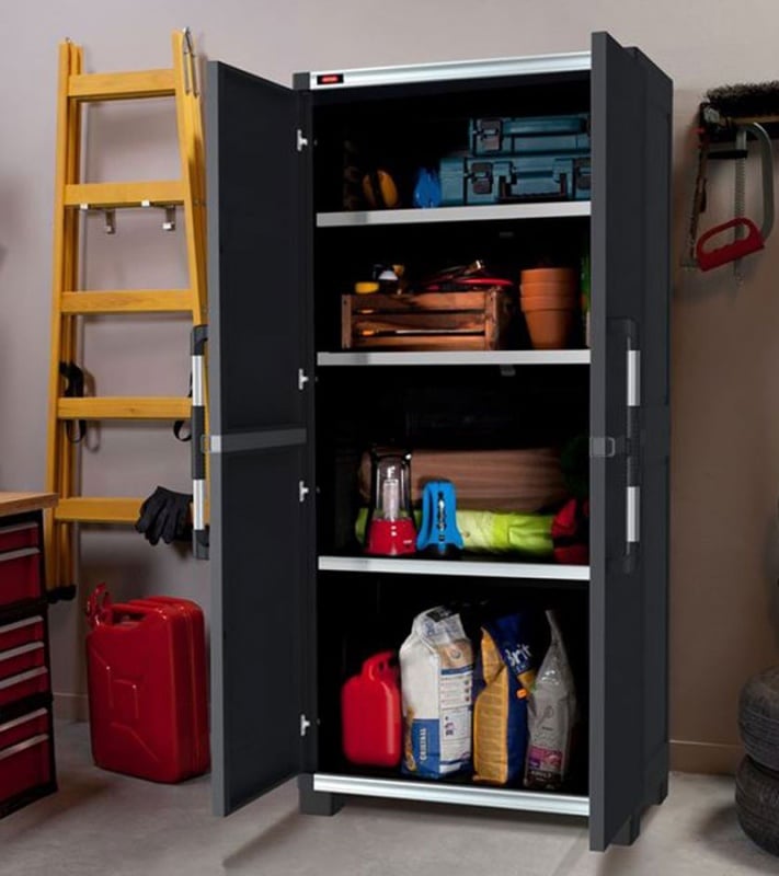 Armadio porta utensili Keter Garage XL Alto con Ripiani rinforzati