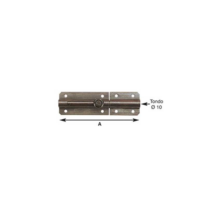 Catenacci Traverso Leggeri Asta Tonda 8,12 e 16 Cm Aldeghi