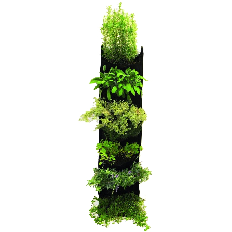Vasi in feltro appendibili 7 tasche giv03 Mondo Verde