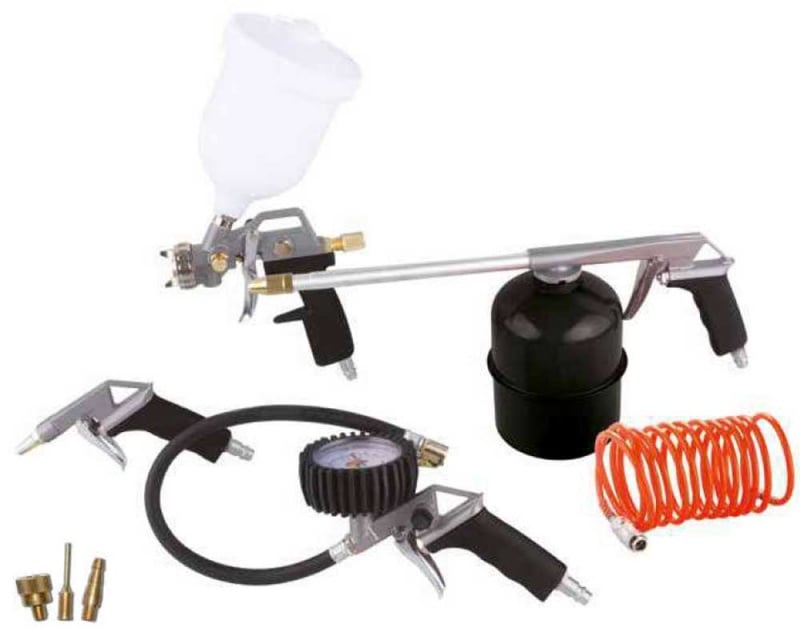 Kit di accessori per aria compressa 8 pz Abac 2809913655