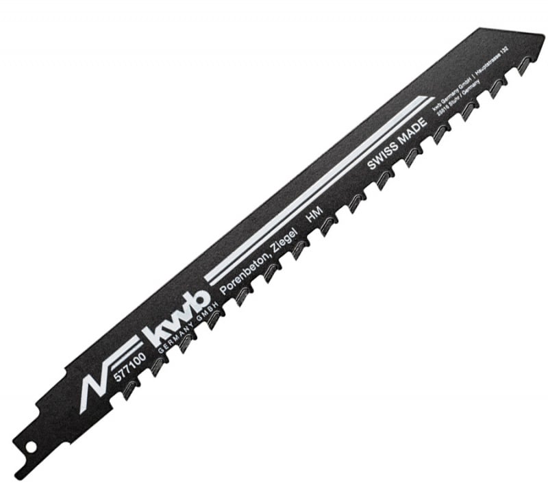 Lama per sega a gattuccio per calcestruzzo poroso 240 mm Kwb