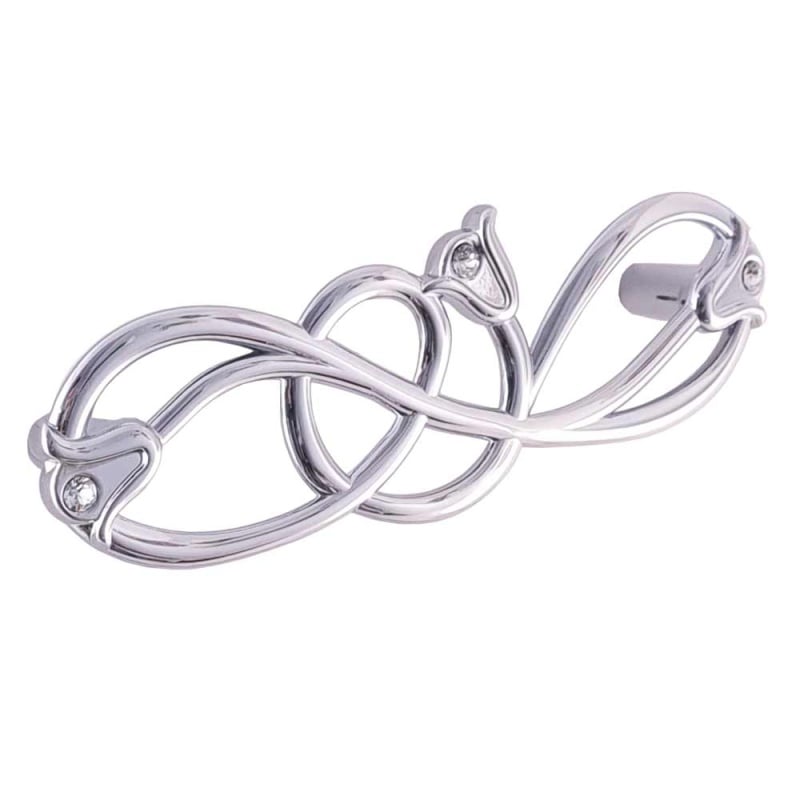 Maniglia per mobili con swarovski linea Luxury in stile moderno Giusti