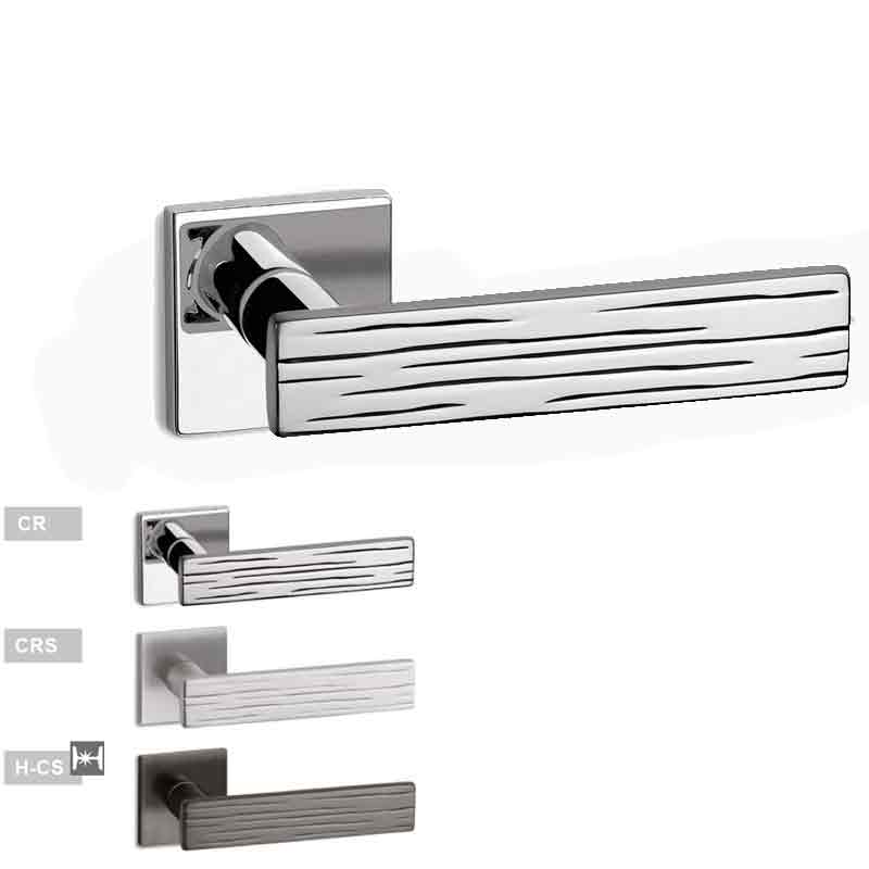 Maniglie per porte interne Wood R6 Bocchetta quadrata Ento
