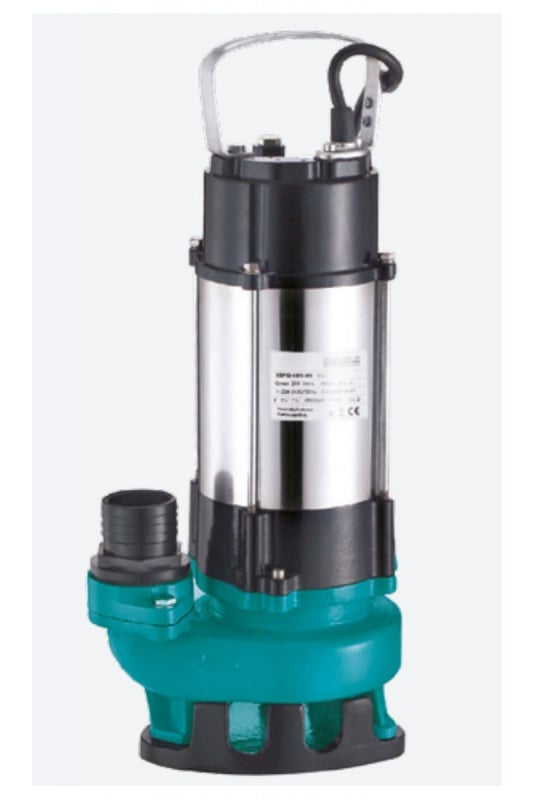 Pompa sommersa per acque sporche 1 Hp Vortex Leo 10XSP18 
