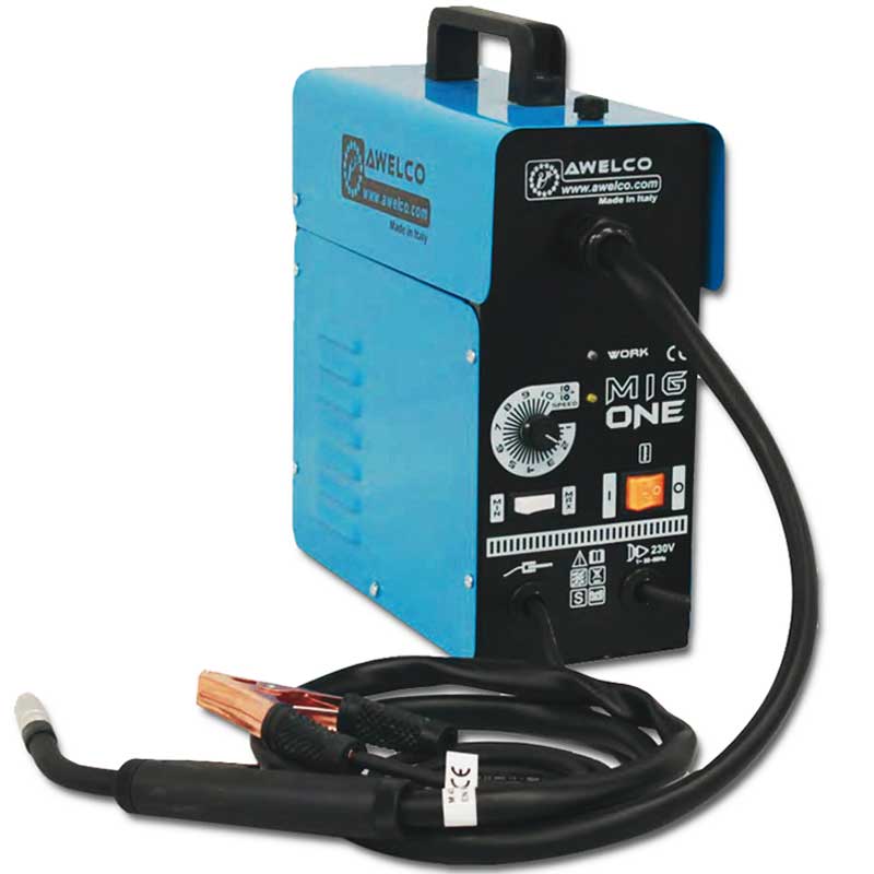 Saldatrice a filo continuo Mig one 95 Ampere Awelco
