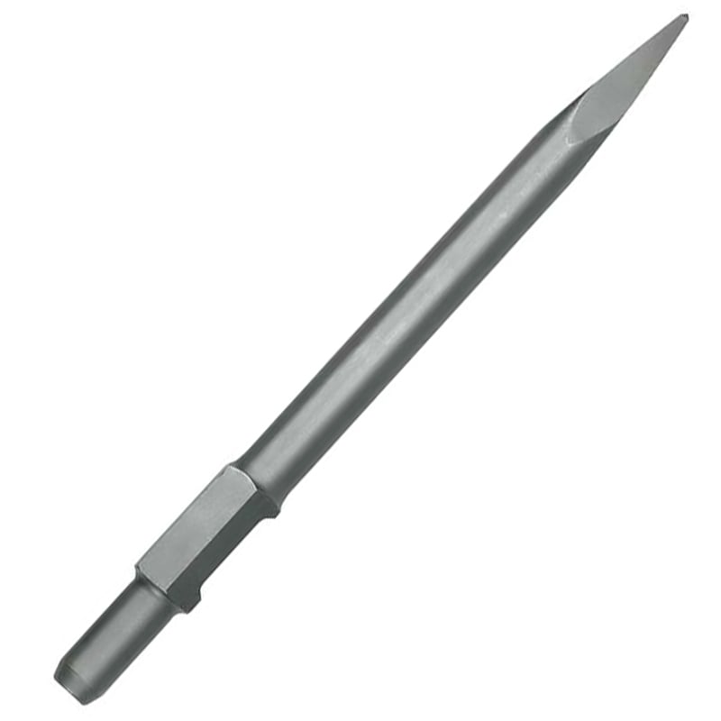 Scalpello a punta per demolitore attacco Esagonale 38 mm da 410 mm