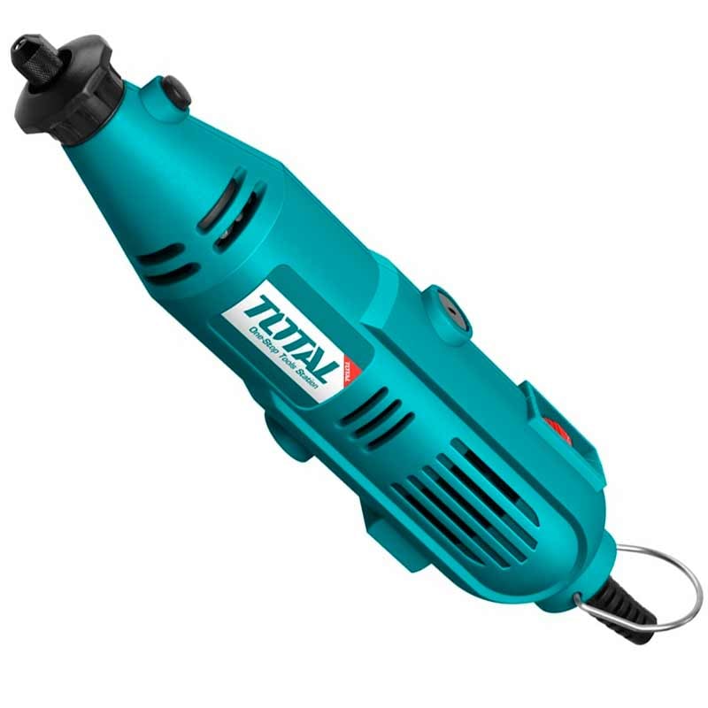 Smerigliatrice a stelo 130 Watt con 100 accessori Total TOTTG501032