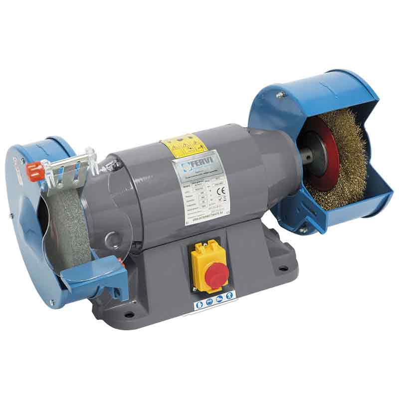 Smerigliatrice da banco combinata Fervi 0554