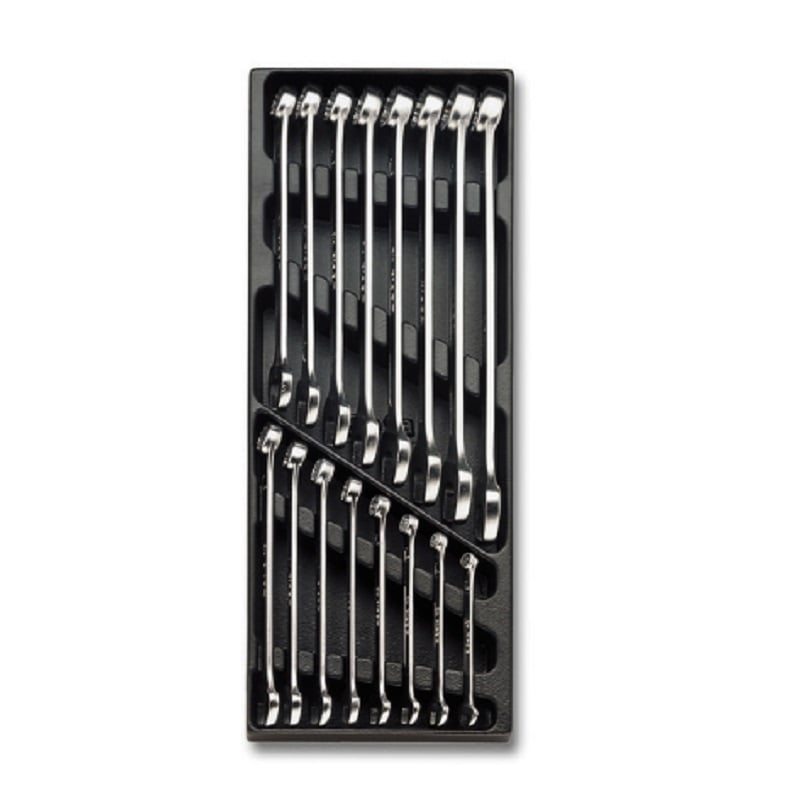 Chiavi combinate Beta serie da 16 pz in termoformato