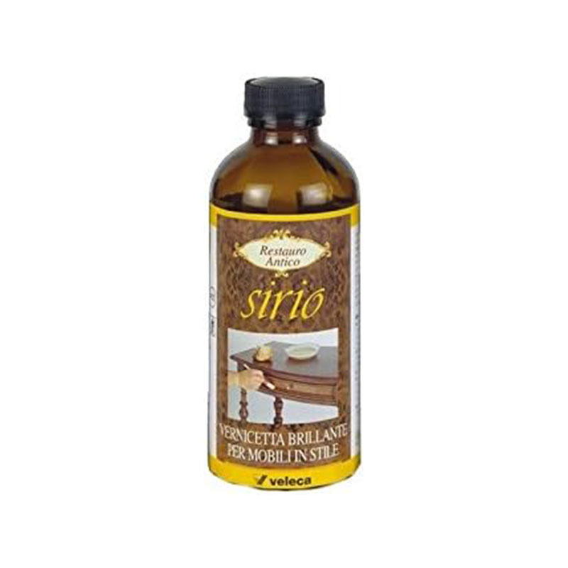 Vernice trasparente brillante Sirio Veleca 250 ml