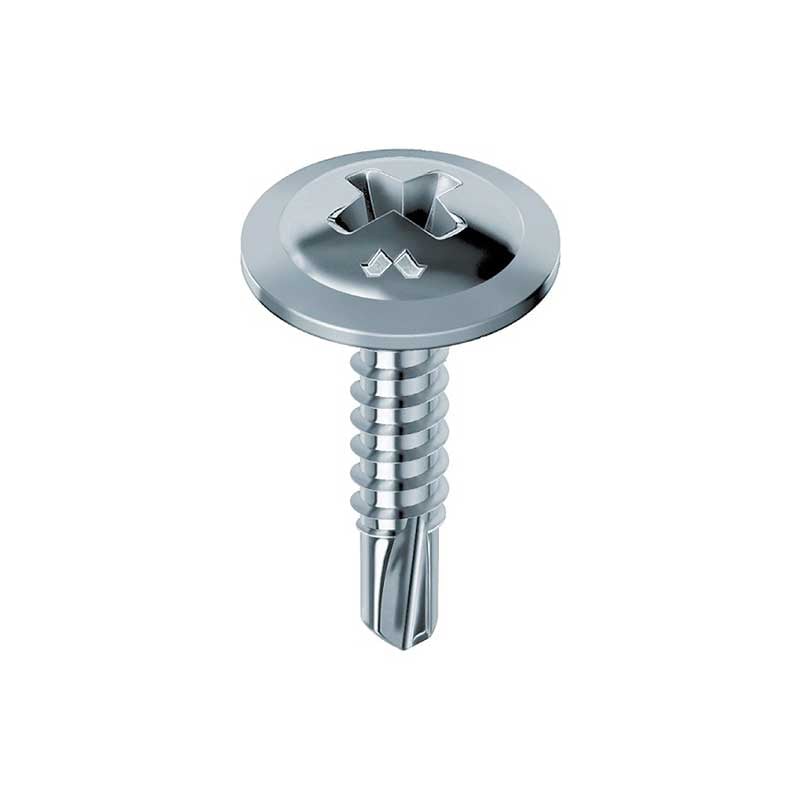 Viti Autoperforanti 4,2 x 19 mm Testa Piatta Tecfi 500 Pz