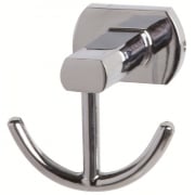 Appendino cromo con piastrine in acciaio antirugine linea deluxe Feridras 091036-b