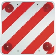 Cartello per carichi sporgenti Neri 40x40