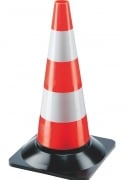 Cono spartitraffico in polietilene 50 cm Neri