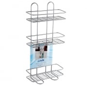 Mensola rettangolare 3 ripiani trattamento antiruggine linea linda Feridras 160009-b