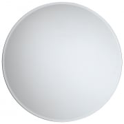 Specchio tondo con bisellatura con gancio per montaggio d 50 cm Feridras 178007-b