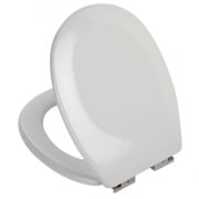 Copriwater termoindurente a chiusura lenta bianco 18 pollici 183005-b