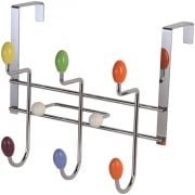Appendino dietroporta 3 ganci con pomelli in madreperla Feridras 221003-b