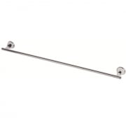 Portasciugamani cromo con piastrine in acciaio antiruggine 60 cm linea classic Feridras 285014-b