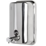 Dispenser sapone da muro in acciaio 800 ml linea facile Feridras 285025-b