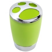 Portaspazzolino in pp verde cromo linea capri Feridras 305022-b