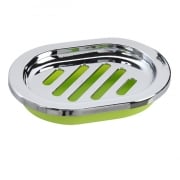 Portasapone in pp verde cromo linea capri Feridras 305023-b