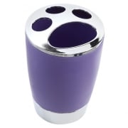 Portaspazzolino in pp viola cromo linea capri Feridras 305025-b