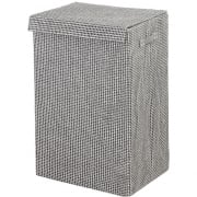 Portabiancheria da 72 lt bianco e grigio Feridras 557001